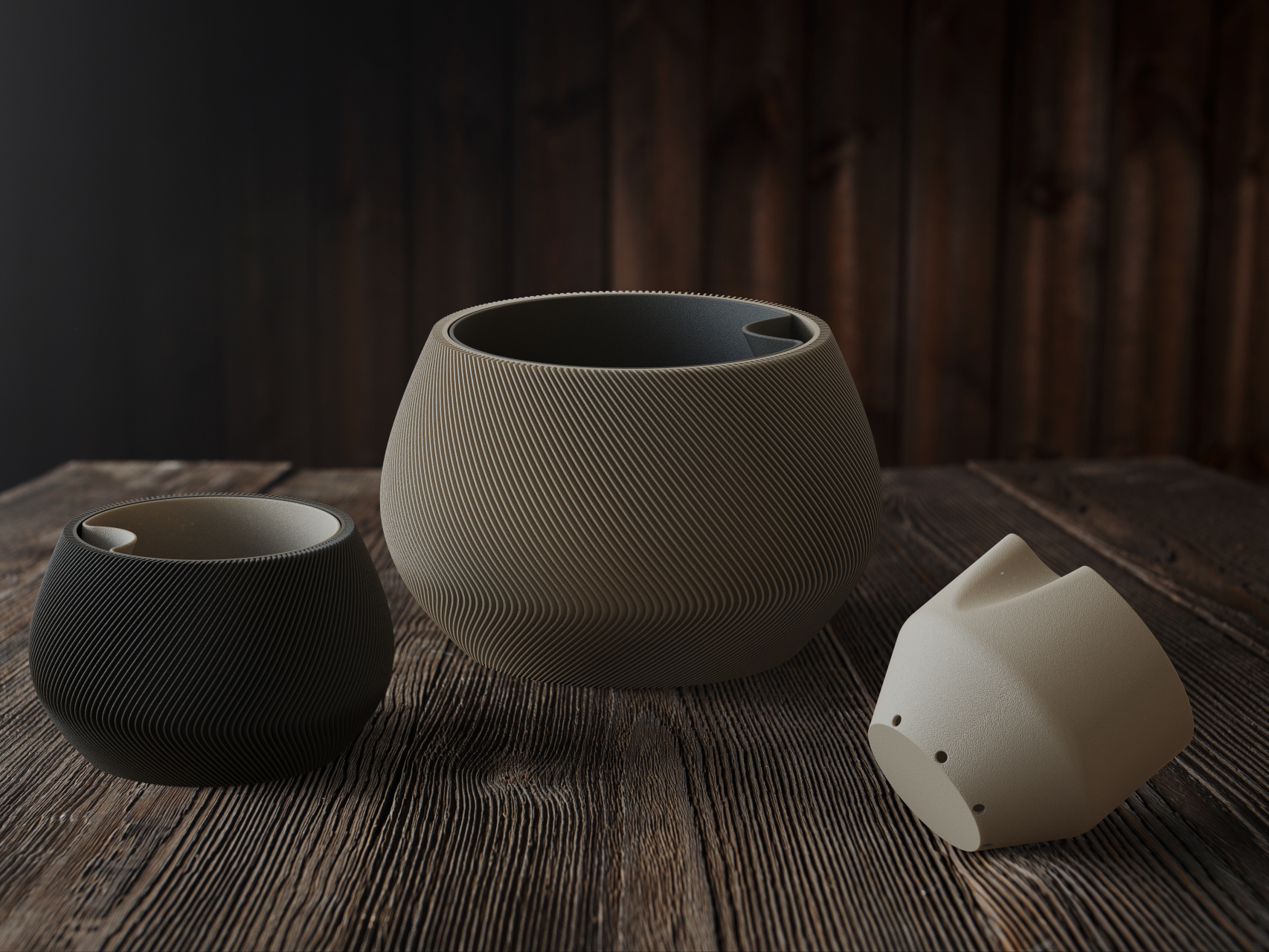 Macetero ZenFlow – Sistema Autorregante para Plantas con Estética